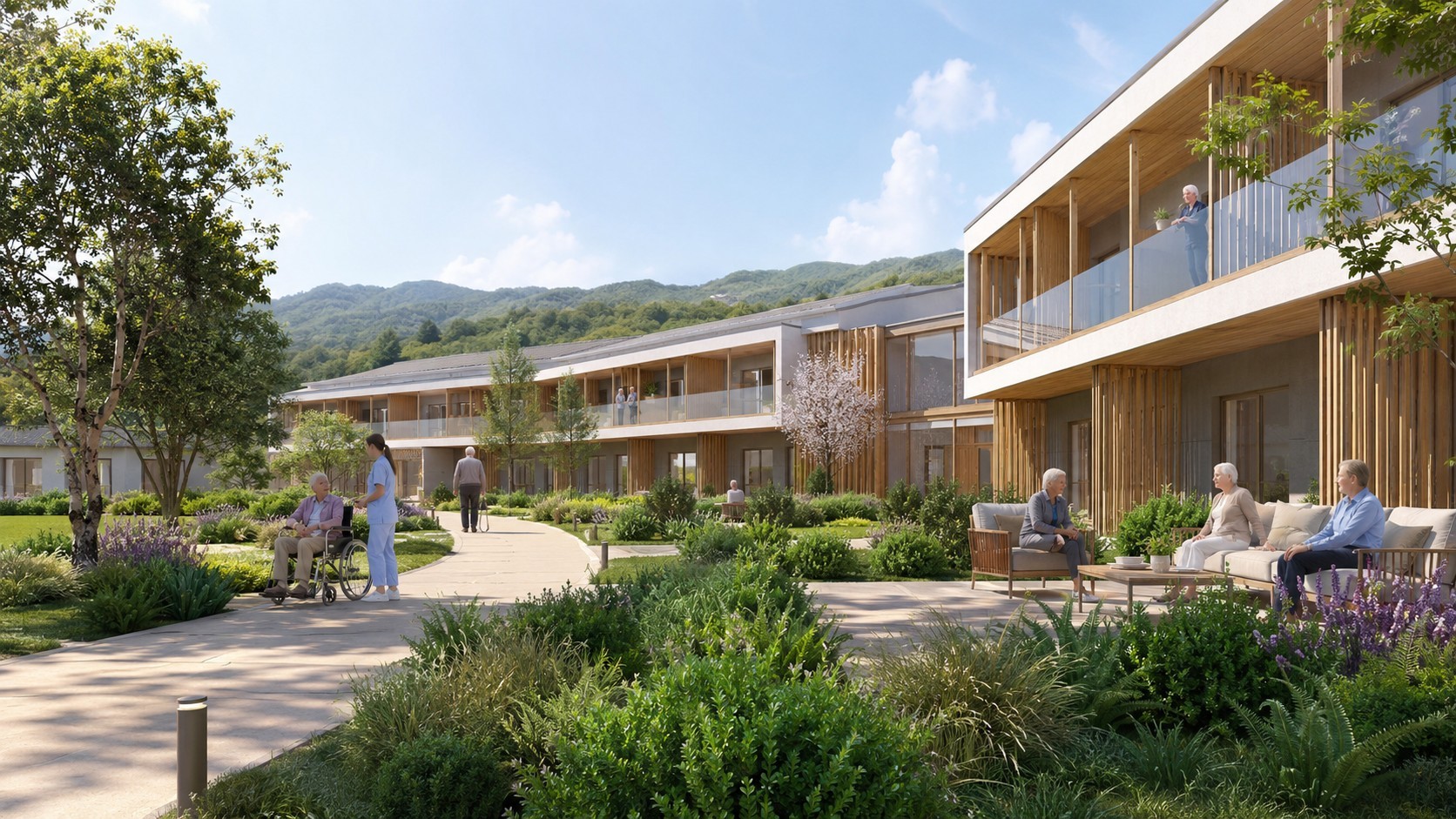 Francescana — Cura e legno, in armonia con il paesaggio