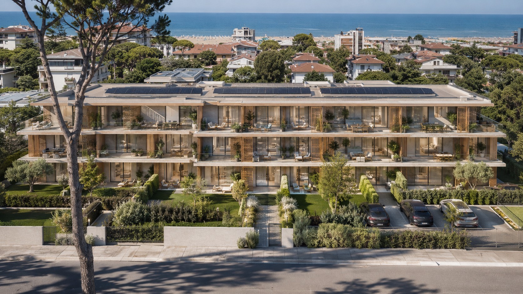 Milano Marittima Garden Residence — Un giardino residenziale a due passi dalla spiaggia